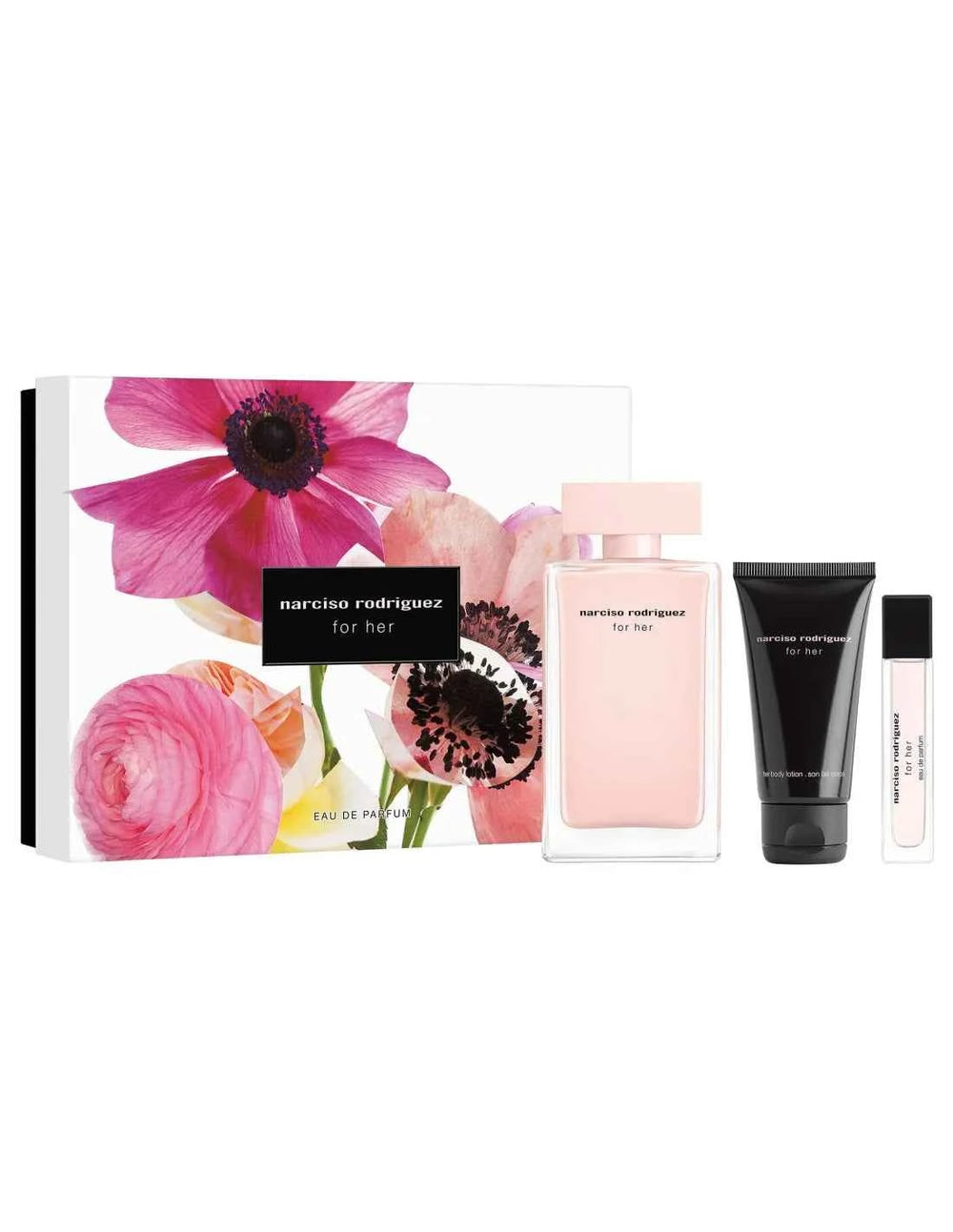 Narciso Rodriguez For Her – Eau de Parfum for Women Spray 100 ml Sets