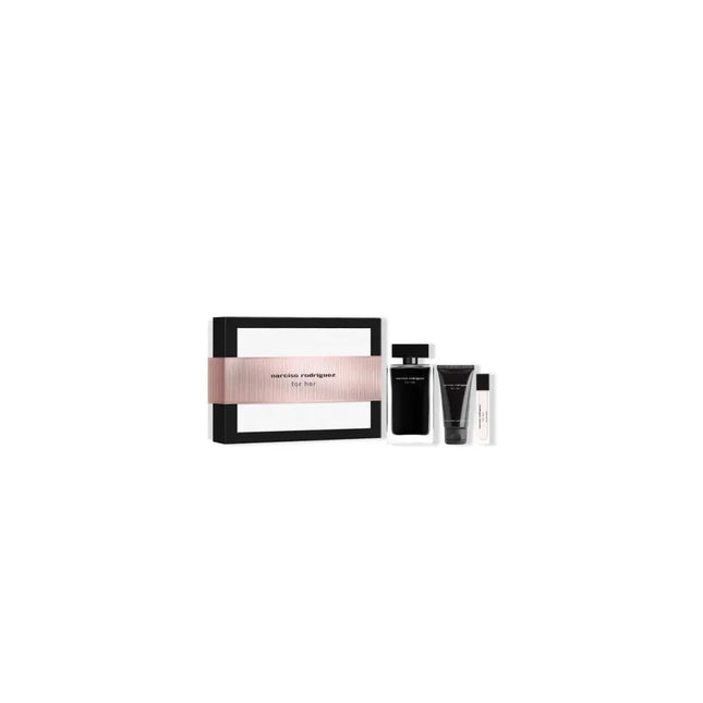 Set Narciso Rodriguez For Her – Eau de Toilette Unisex 100 ml Body 50 ml Eau de Toilette, 10 ml