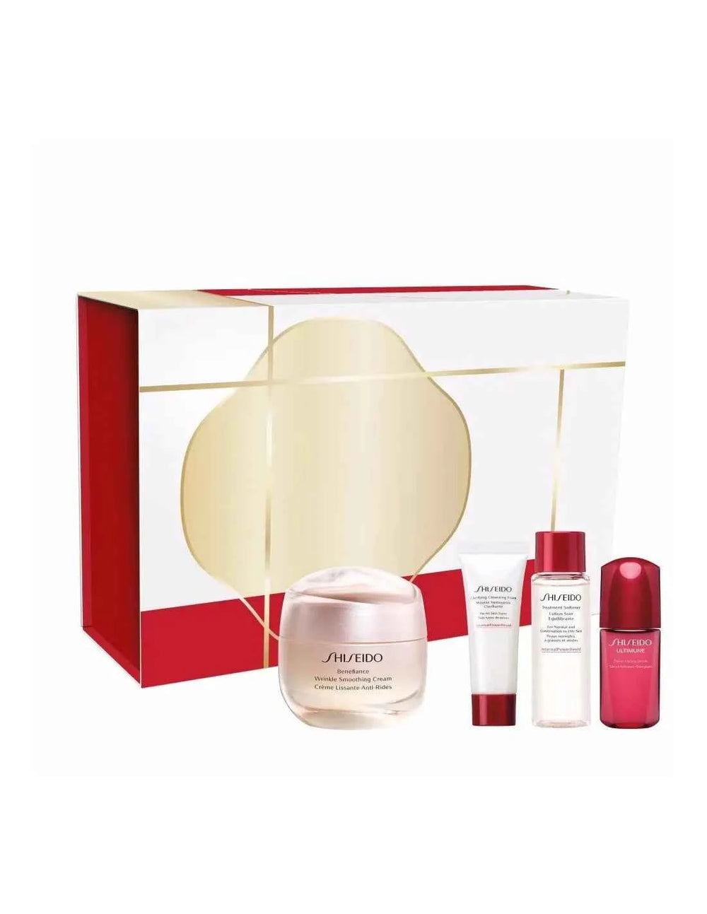Shiseido Benefiance Wrinkle Smoothing – Cream Estuche 4 Piezas Unisex