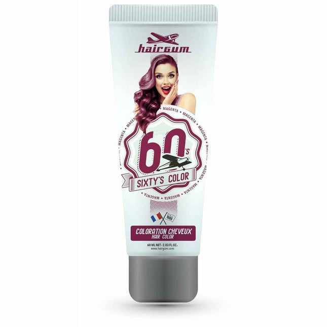 Hairgum Sixty's Color Hair Color Magenta Unisex