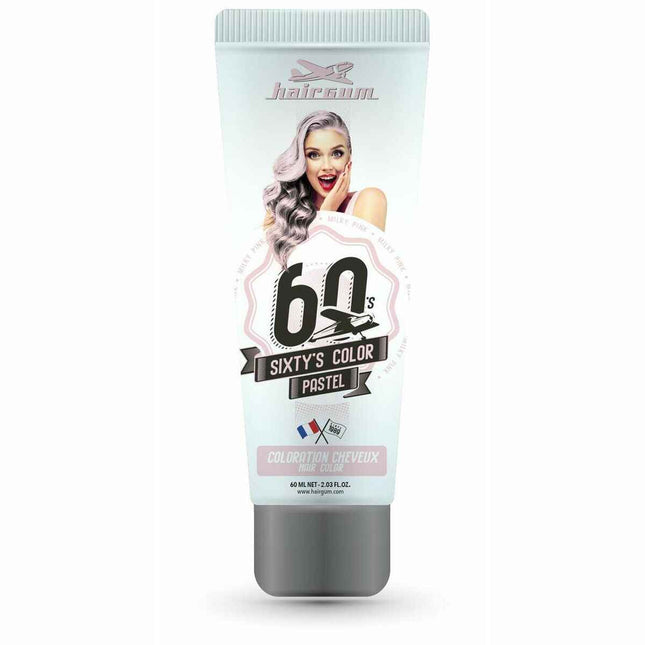Hairgum Sixty's Color Hair Color Milky Pink Unisex