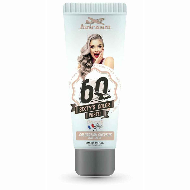 Hairgum Sixty's Color Hair Color Peach Unisex