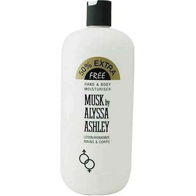 Alyssa Ashley Musk Hand and Body Moisturiser Unisex, 500 ml