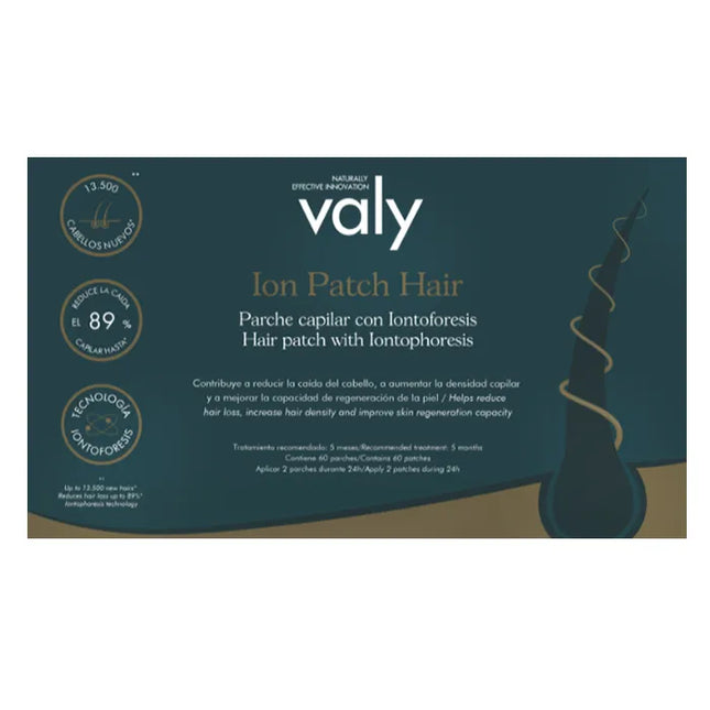 VALY Ion Patch Hair Iontophoresis Hair Patch 60 Patches Unisex