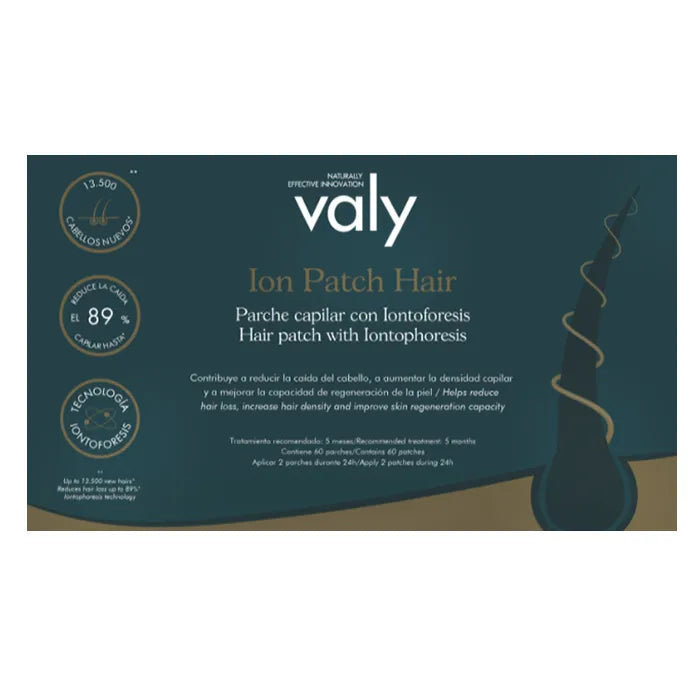 VALY Ion Patch Hair Iontophoresis Hair Patch 60 Patches Unisex