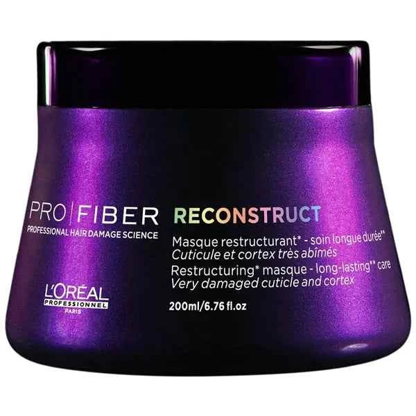 L'oreal Professionnel Loreal Professionnel Pro Fiber Reconstruct Hair Mask Unisex, 200 ml