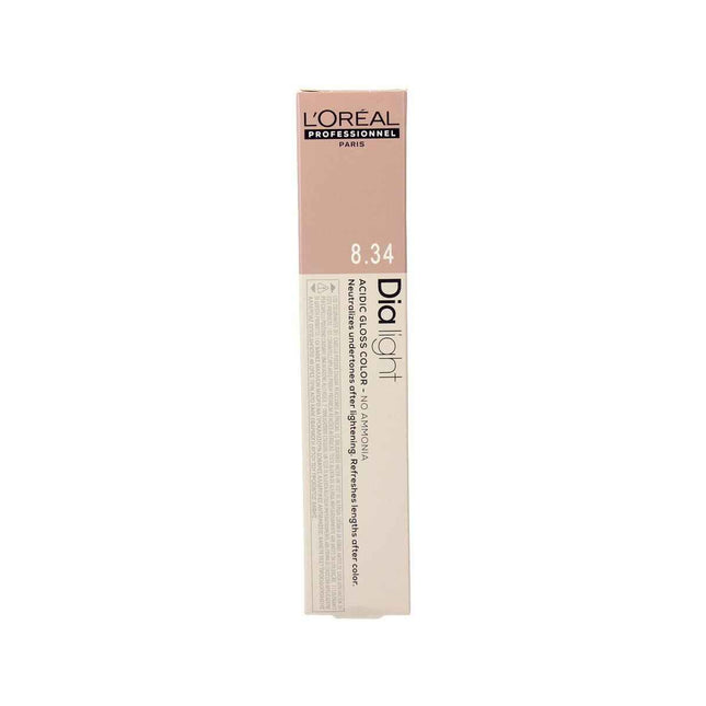 L'oreal Professionnel Dia Light – Gel-Creme Acide Sans Amoniaque 8,34 Unisex, 50 ml