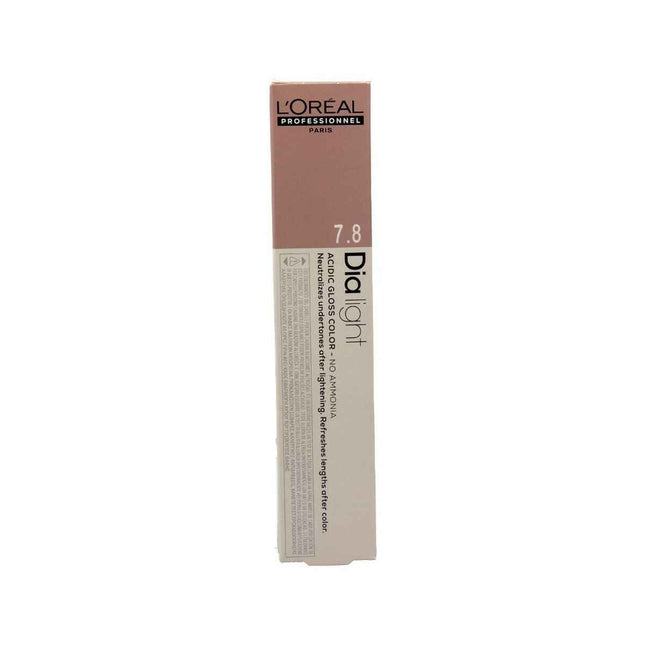 L'oreal Professionnel Dia Light – Gel-Creme Acide Sans Amoniaque 7,8 Unisex, 50 ml