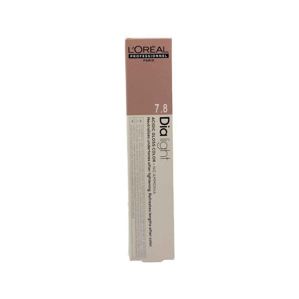L'oreal Professionnel Dia Light – Gel-Creme Acide Sans Amoniaque 7,8 Unisex, 50 ml