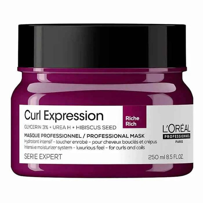 L'oreal Professionnel Curl Expression Professional Mask Unisex, 250 ml