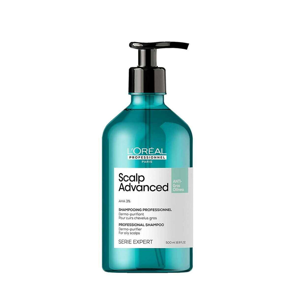 L'oreal Professionnel Scalp Advanced Champú Unisex, 500 ml