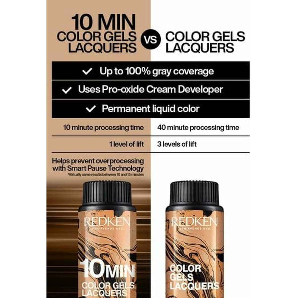 Redken Color – Gels Lacquers 10 Minutos 6abn-6,19 60 ml X 3 U Unisex