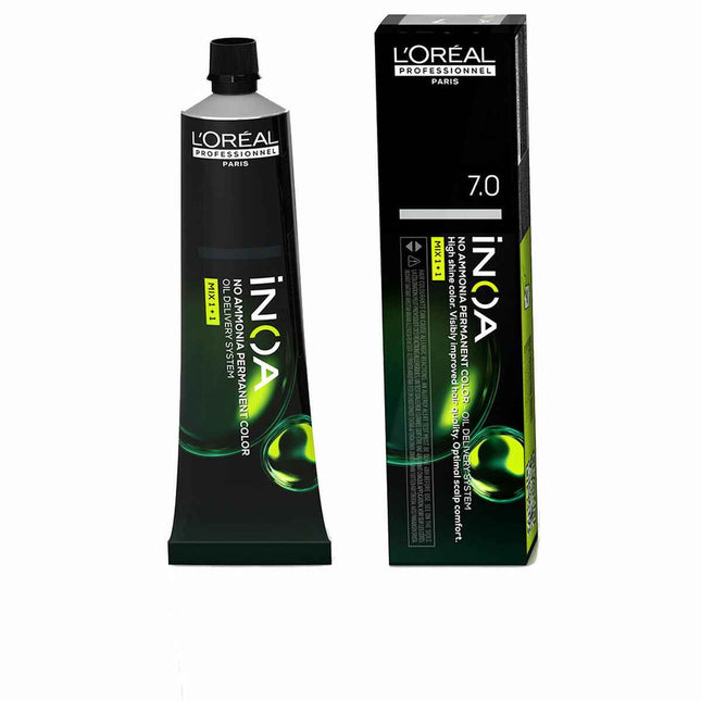 L'oreal Professionnel Inoa No Ammonia Permanent Color 7,0 Unisex, 60 g