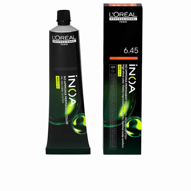 L'oreal Professionnel Inoa No Ammonia Permanent Color 6,45 Unisex, 60 g