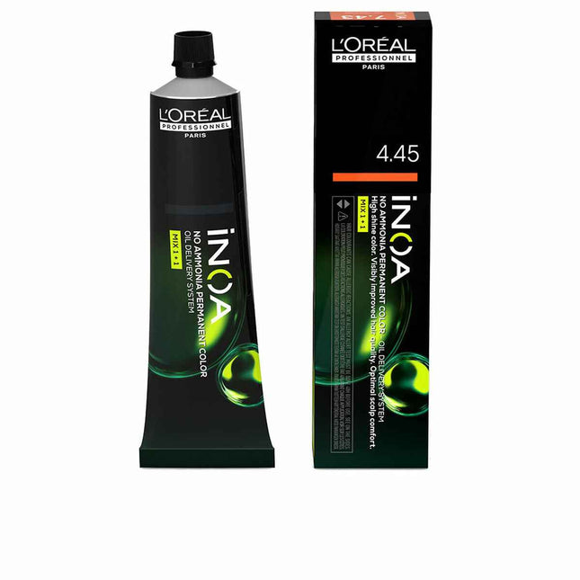 L'oreal Professionnel Inoa No Ammonia Permanent Color 4,45 Unisex, 60 g