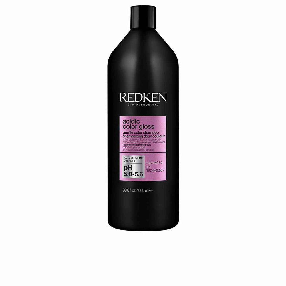 Redken Acidic Color Gloss Champú Sin Sulfatos Potencia El Brillo De Tu Color Unisex, 1000 ml