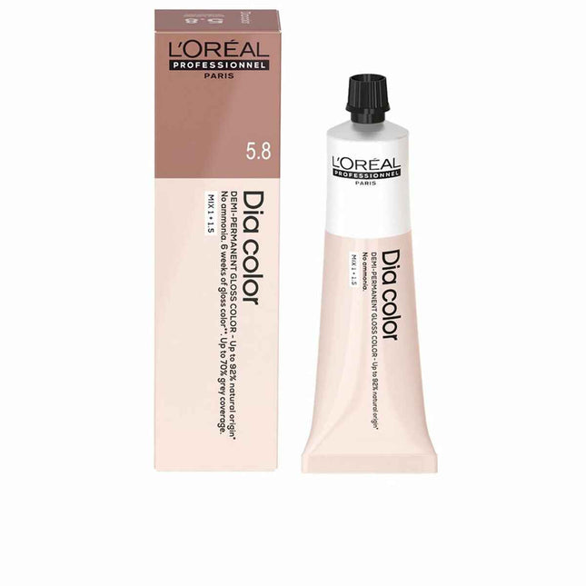 L'oreal Professionnel Dia Color Coloración Demi-Permanente Sin Amoniaco 8 Unisex, 60 ml