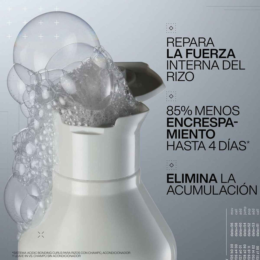 Redken Acidic Bonding Curls Champú Sin Silicona Unisex, 300 ml
