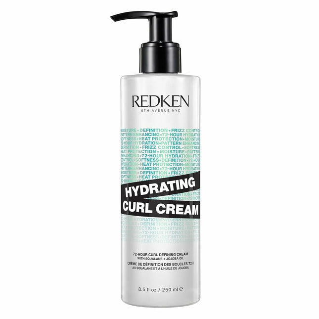 Redken Hydrating Crema Definidora De Rizos 72 Horas De Definición e Hidratación Unisex, 250 ml