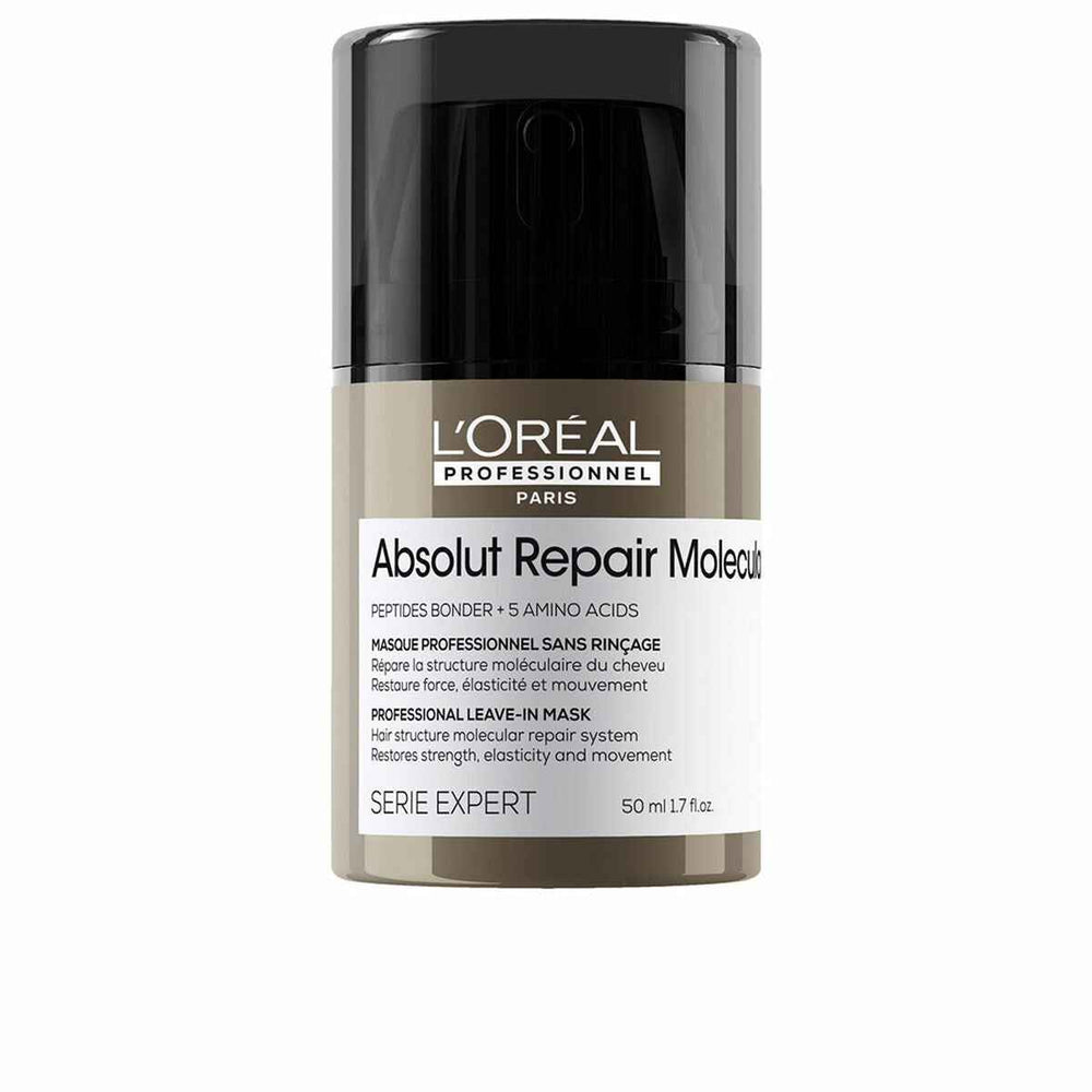 L'oreal Professionnel Absolut Repair Molecular Mascarilla Profesional Reparadora Sin Aclarado Para Cabello Dañado Unisex, 50 ml