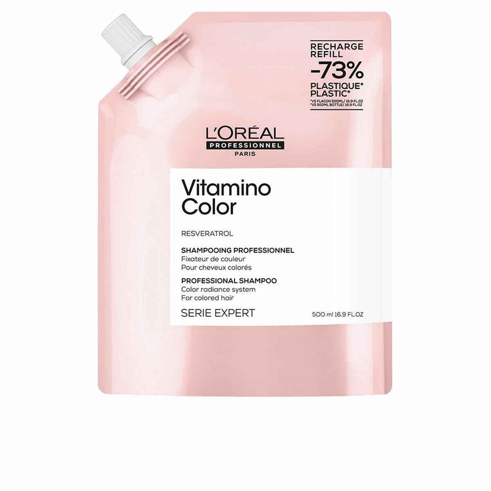L'oreal Professionnel Vitamino Color Champú Recarga Unisex, 500 ml