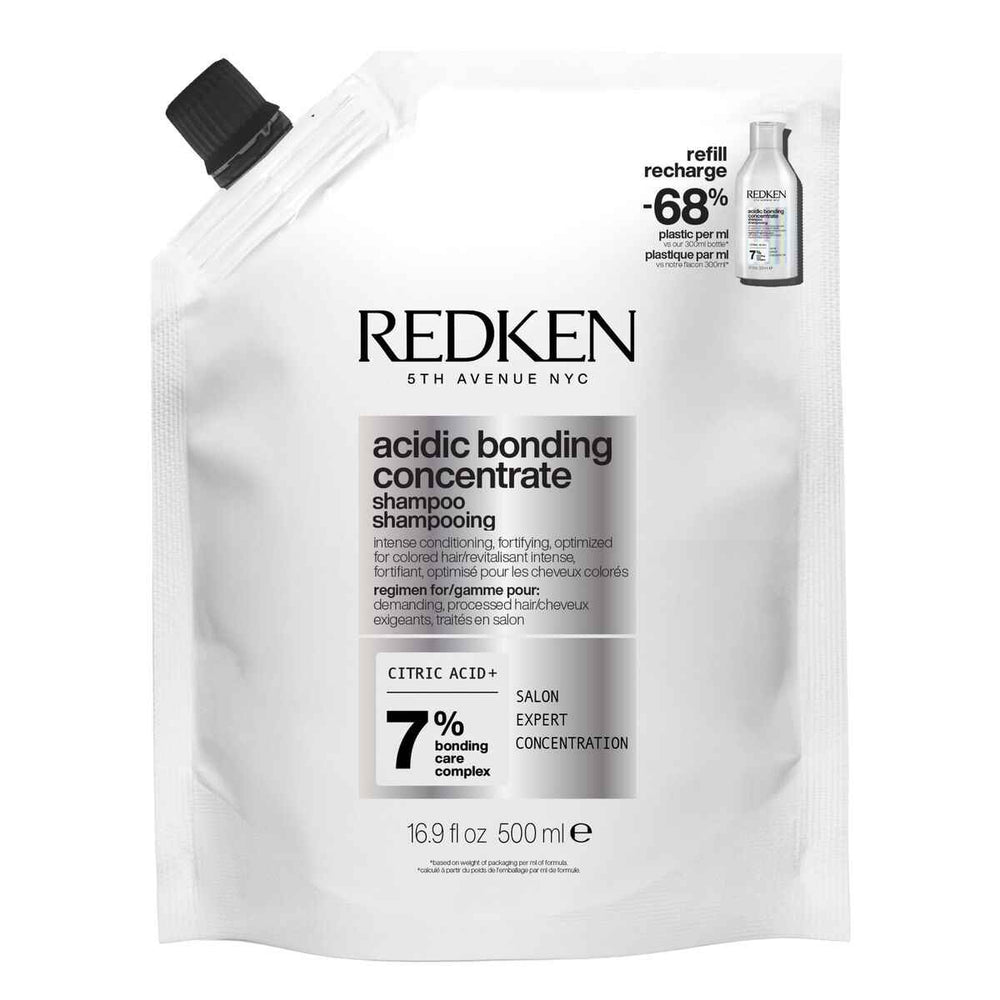 Redken Acidic Bonding Concentrate Champú Profesional Sin Sulfatos Para Cabello Dañado Recarga Unisex