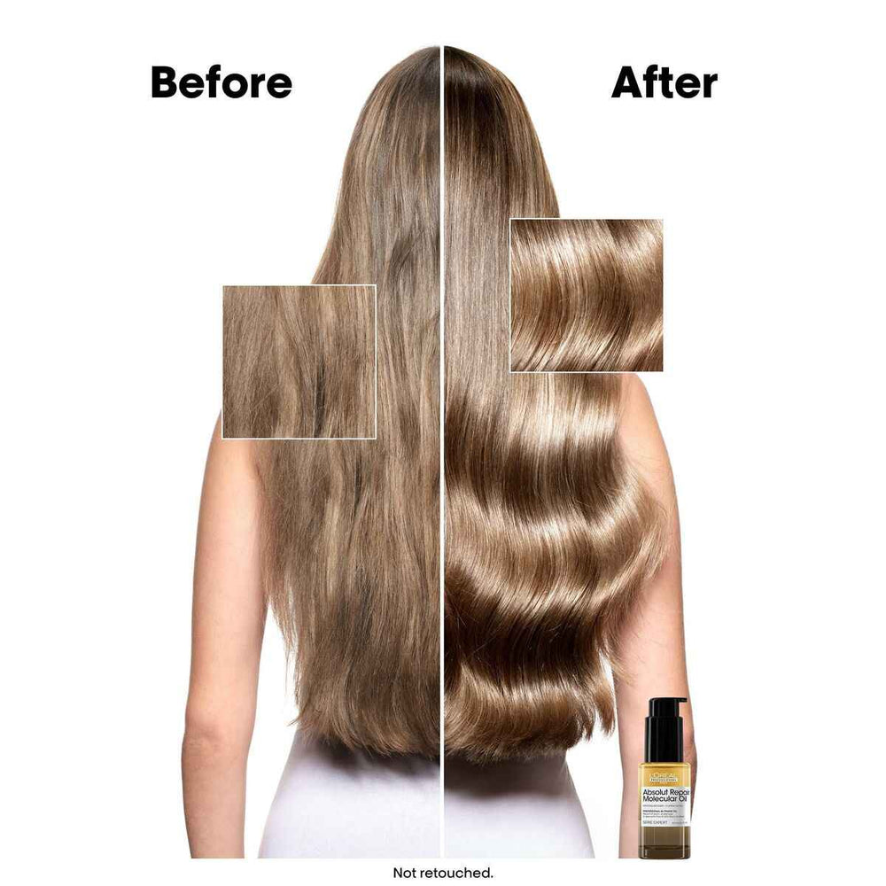 L'oreal Professionnel Absolut Repair Molecular Aceite Bifásico Profesional, 30 ml