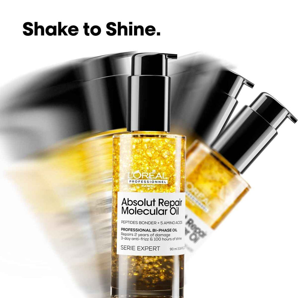 L'oreal Professionnel Absolut Repair Molecular Aceite Bifásico Profesional, 90 ml