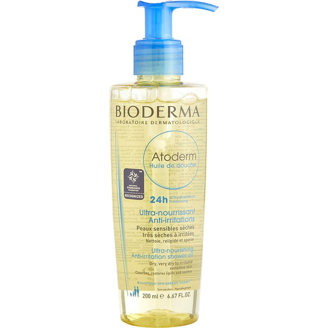 Bioderma Atoderm Gentle Shower Oil (For Dry Sensitive Skin) 200ml/6.67oz
