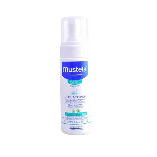 Mustela Stelatopia Foam – Shampoo Unisex, 150 ml
