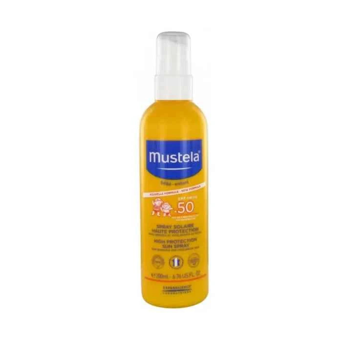 Mustela High Protection Sun – Spray Spray Spf50 Unisex, 200 ml
