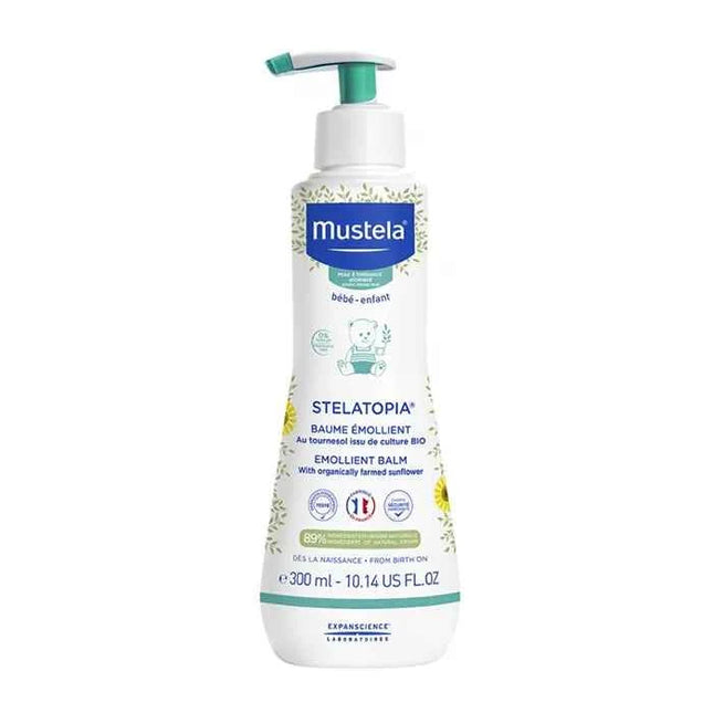 Mustela Stelatopia Emollient Balm Unisex, 300 ml