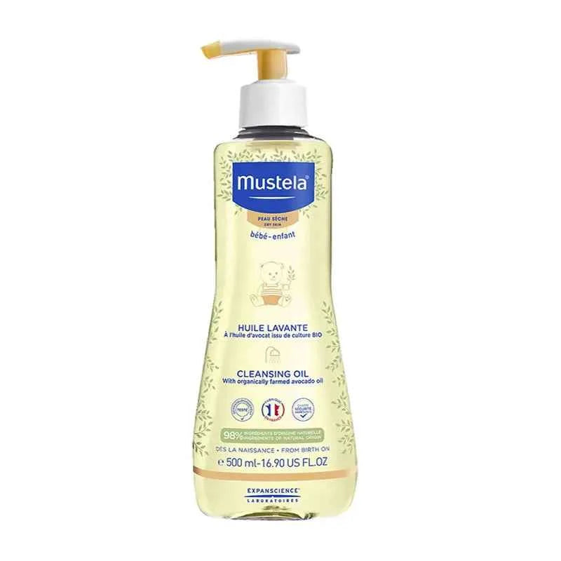 Mustela Baby Cleansing Oil for Dry Skin Unisex, 500 ml