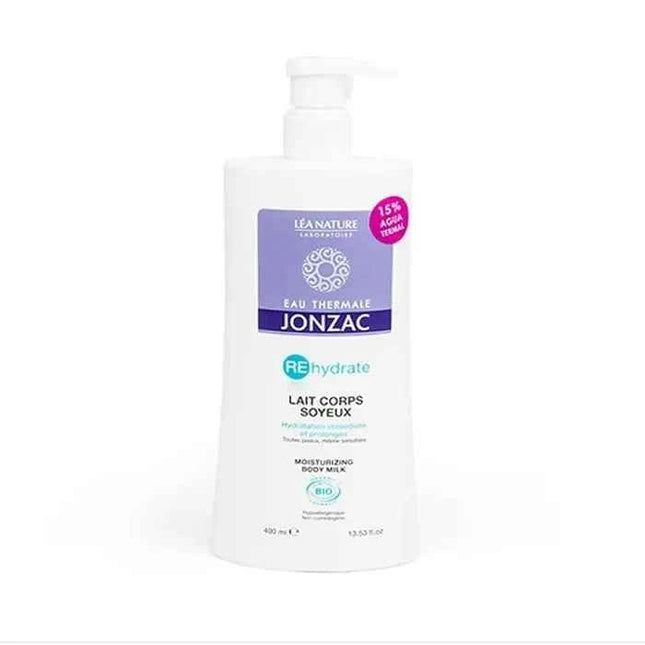 Jonzac Rehydrate Hydrating Body Milk Unisex, 400 ml
