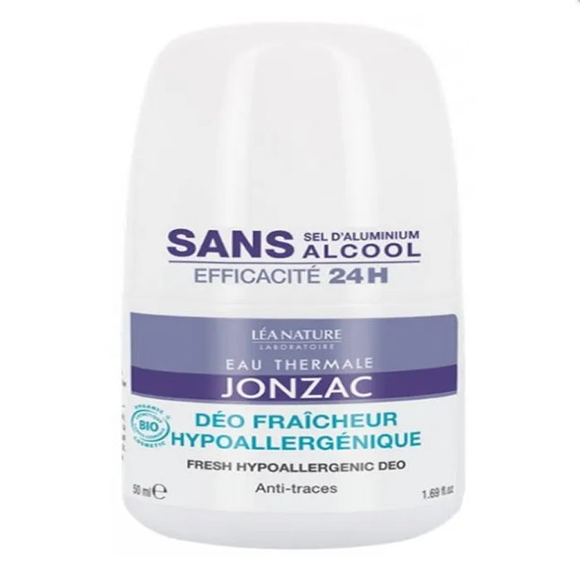 Jonzac Hypoallergenic – Deodorant Unisex, 50 ml