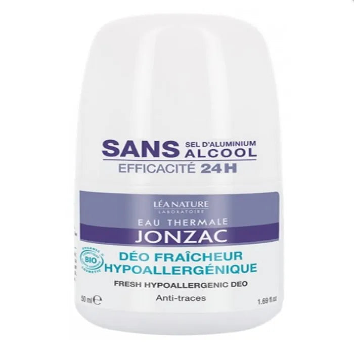Jonzac Hypoallergenic – Deodorant Unisex, 50 ml