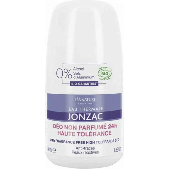 Jonzac Desodorante Roll-On Sin Perf 24h Unisex, 50 ml
