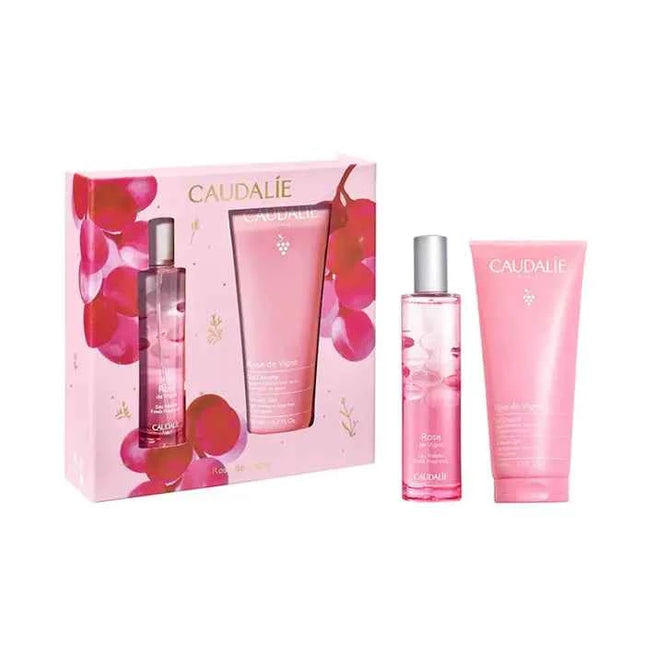 Caudalie Rose De Vigne Eau Fraîche Unisex – Spray 50 ml, Set 2 Pieces