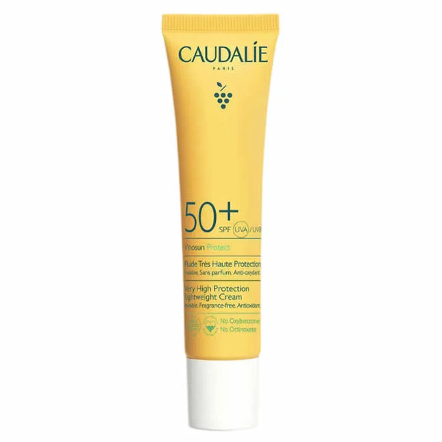 Caudalie Vinosun Protect Very High Protection Lightweight – Cream Spf50+ Unisex, 40 ml