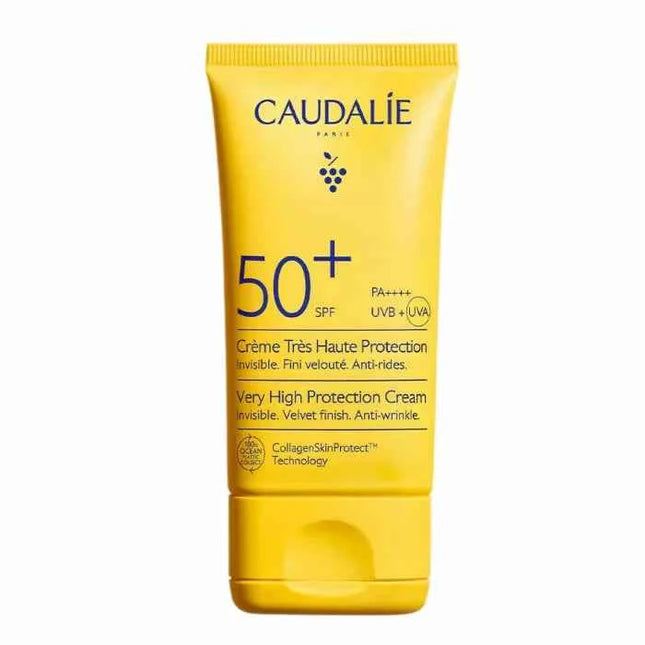 Caudalie Vinosun Protect Very High Protection – Cream Spf50+ Unisex, 50 ml