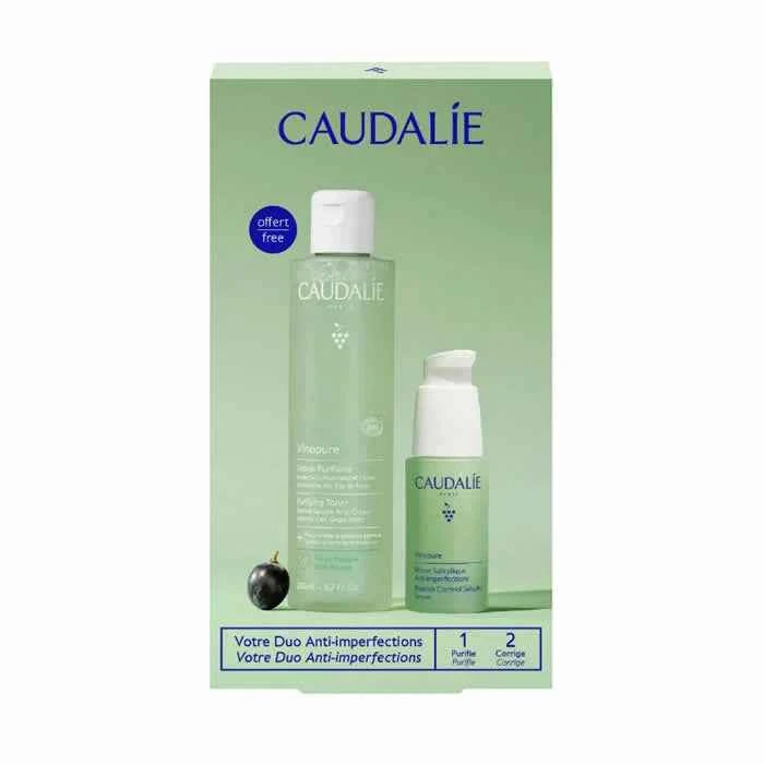 Caudalie Vinopure Blemish Control Salicylic 30 ml Unisex, Set 2 Pieces