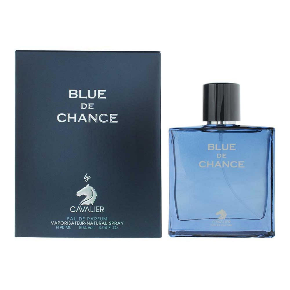 Cavalier Blue De Chance – Eau de Parfum for Men, 90 ml