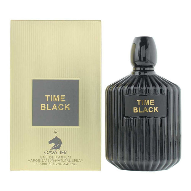 Cavalier Time Black – Eau de Parfum Unisex, 100 ml