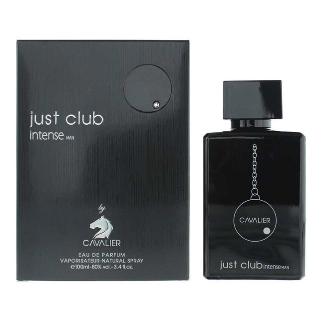 Cavalier Just Club Intense – Eau de Parfum for Men, 100 ml