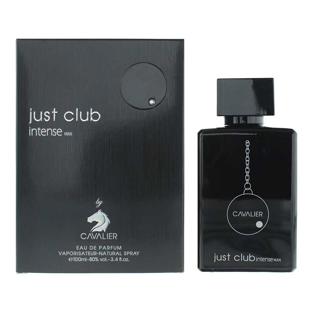 Cavalier Just Club Intense – Eau de Parfum for Men, 100 ml