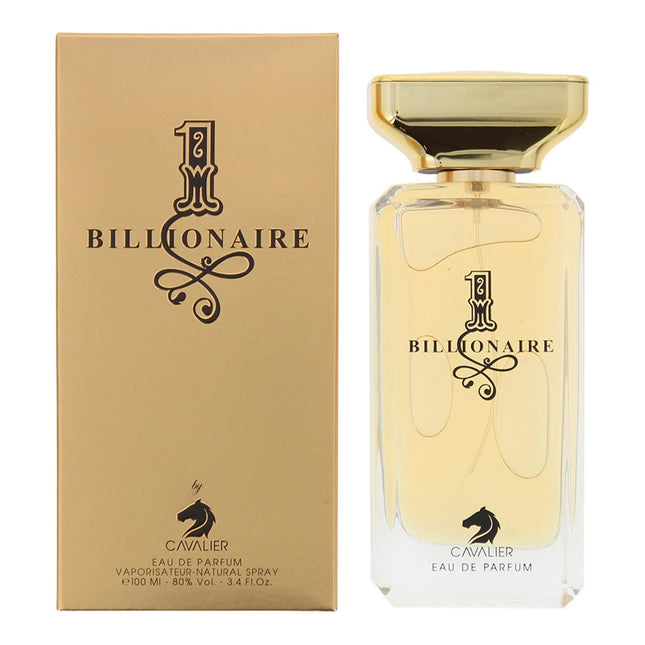 Cavalier Billionaire – Eau de Parfum for Men, 100 ml