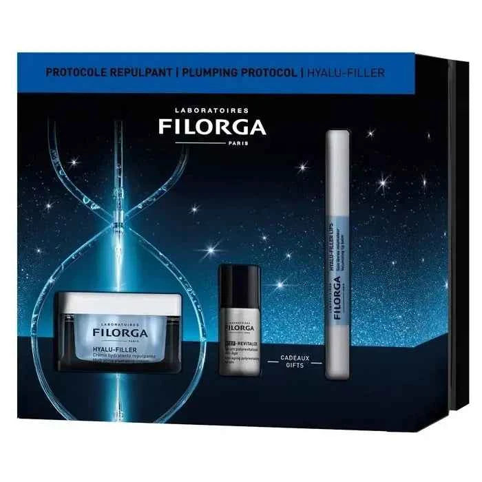 Filorga Hyalu-Filler Hydrating Plumping – Cream 50 ml Unisex, Set 3 Pieces