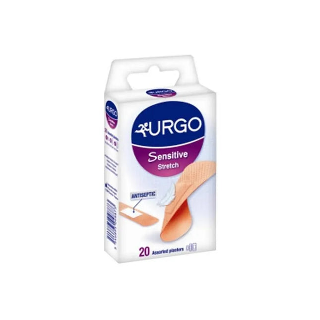 URGO Sensitive Stretch Assortment 20 Dressing Pads