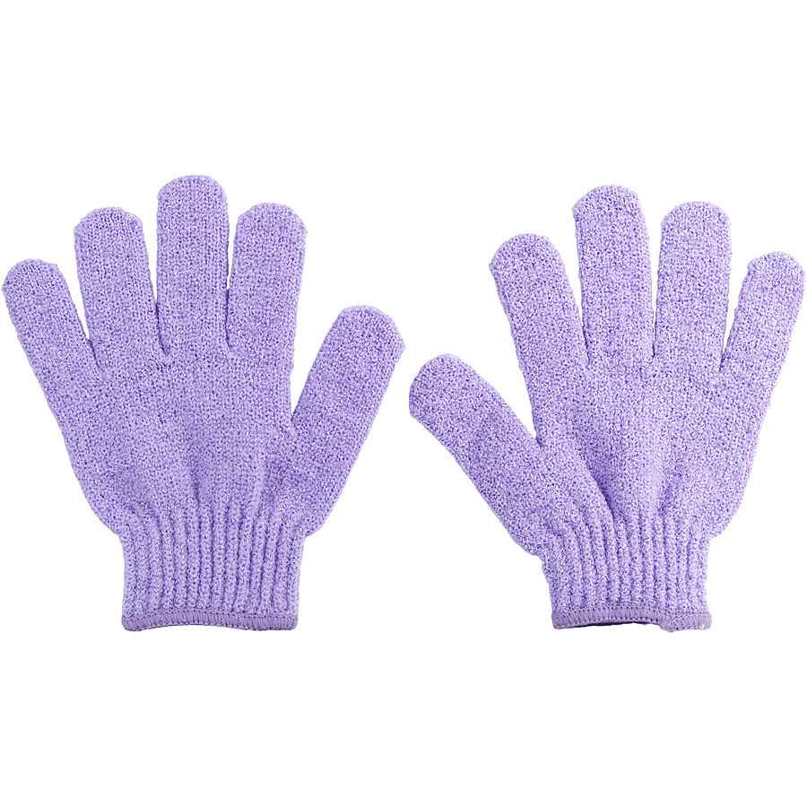 Spa Accessories Spa Sister Exfoliating Spa Gloves - Purple