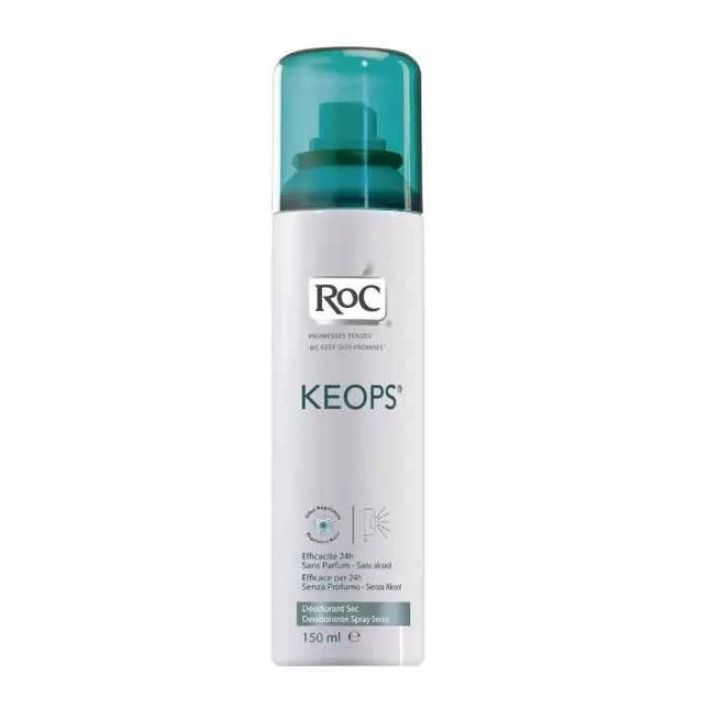 ROC Keops Dry Spray – Deodorant Normal Skin Unisex, 150 ml